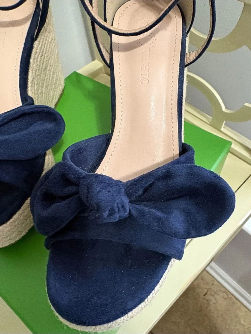 Rilista Wedge Sandals with Bow knot - Picture 9 of 11